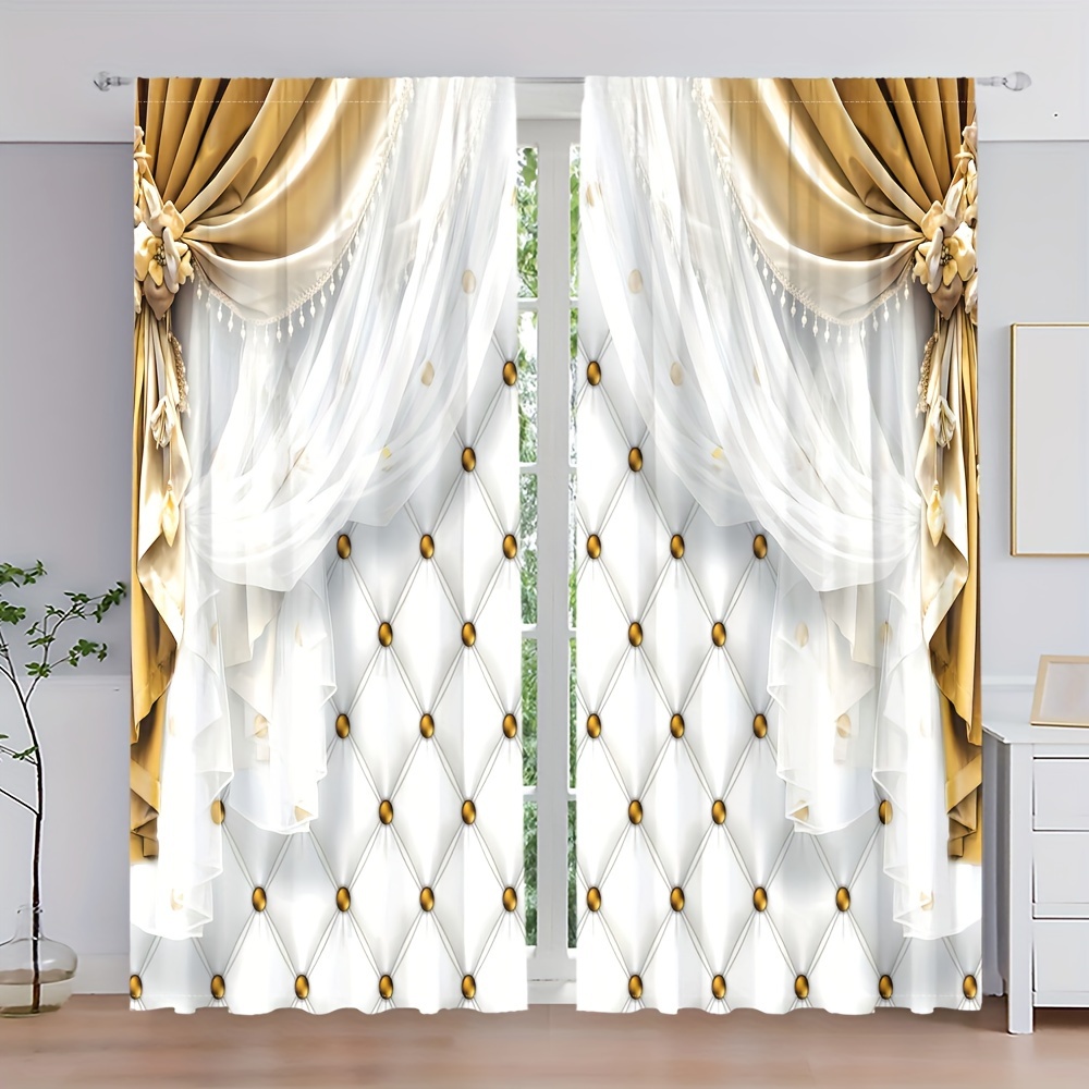 Curtain Pleat Tape Curtain Gathering Braid For Door Curtains - Temu