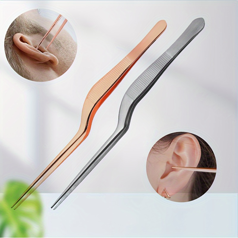  Baby Nasal Tweezers Pack of 2, Baby Nose Cleaning Tweezers,  Round-Head Baby Nose booger Picker Ear Cleaner Clip Tool, Q-Grips Ear Wax  Remover for Baby Care : Baby