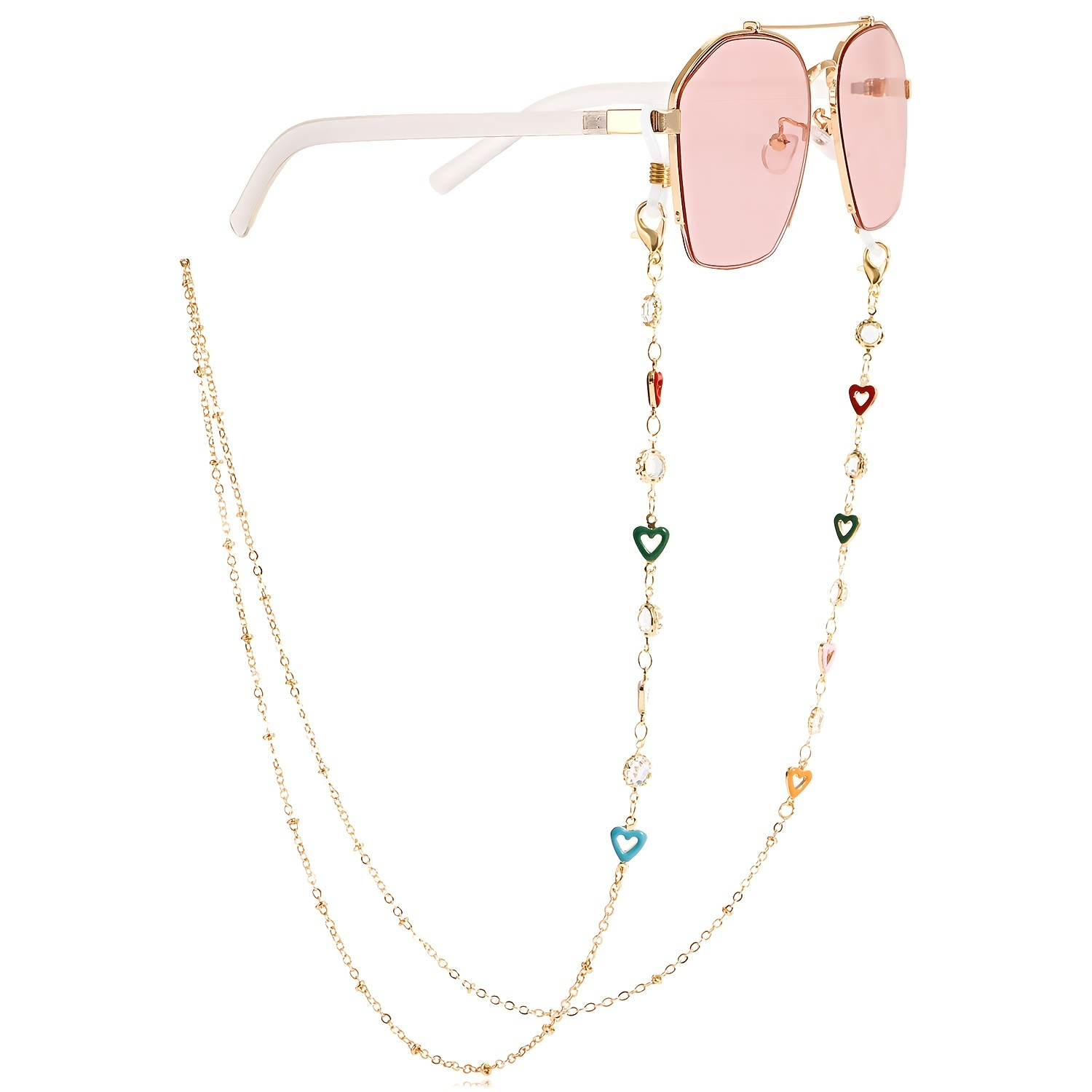 Butterfly Pendant Glasses Chains Eyeglasses Sunglasses - Temu