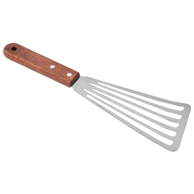 Kitchen Fish Frying Spatula Non-Slip Stainless Steel Leaky Shovel Wide  Pizza Turners Meat Egg Scraper Home Cooking Utensils