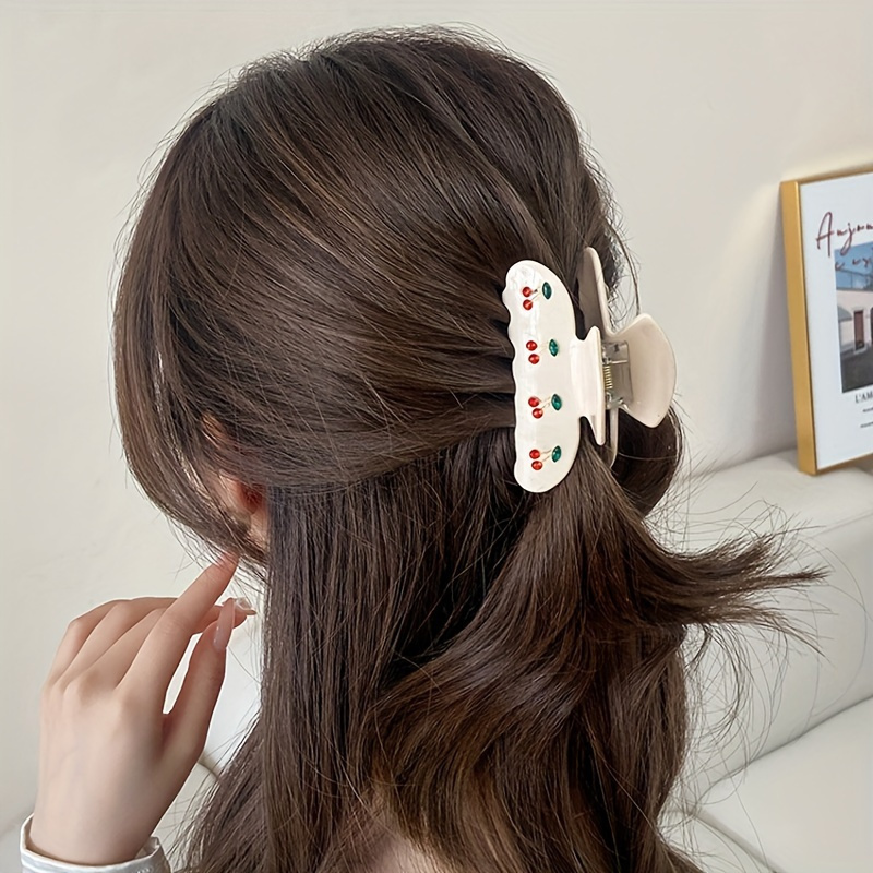 3pcs / Sets Cherry Hair Tie Accessoires Cheveux Filles - Temu France
