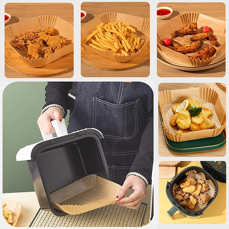 Air Fryer Silicone Pot Oil Resistant Waterproof Non-Stick Baking