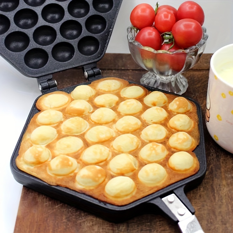 Egg Waffle Maker Pan, Non-stick Egg Waffle Pan, Egg Waffle Mold,  Electromechanical Gas Frying Pan, Commercial Household Breakfast Pan, For  Home Restaurant Kitchen Snack Bar, Kitchen Accessories, Baking Tools,  Cookware Items 