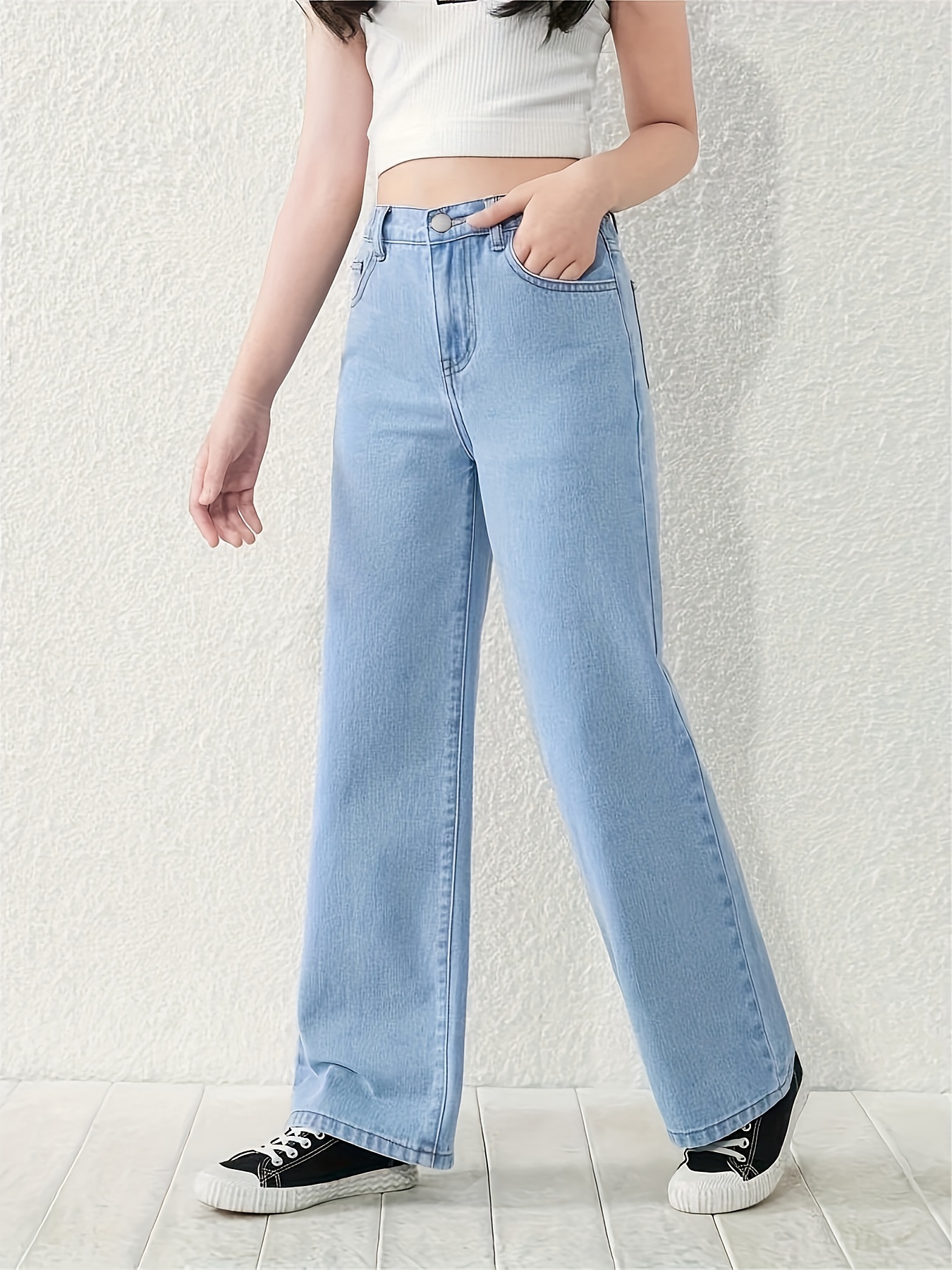 Kids Jeans Girls - Temu Canada