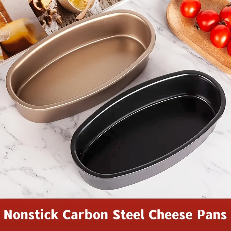 2pcs/set Premium Quarter Sheet Pan, Non-stick Coating, 33.02 X 22.86 Cm  Cookie Sheet, Wider Handles, Carbon Steel Commercial Oven Roasting Tray -  Black