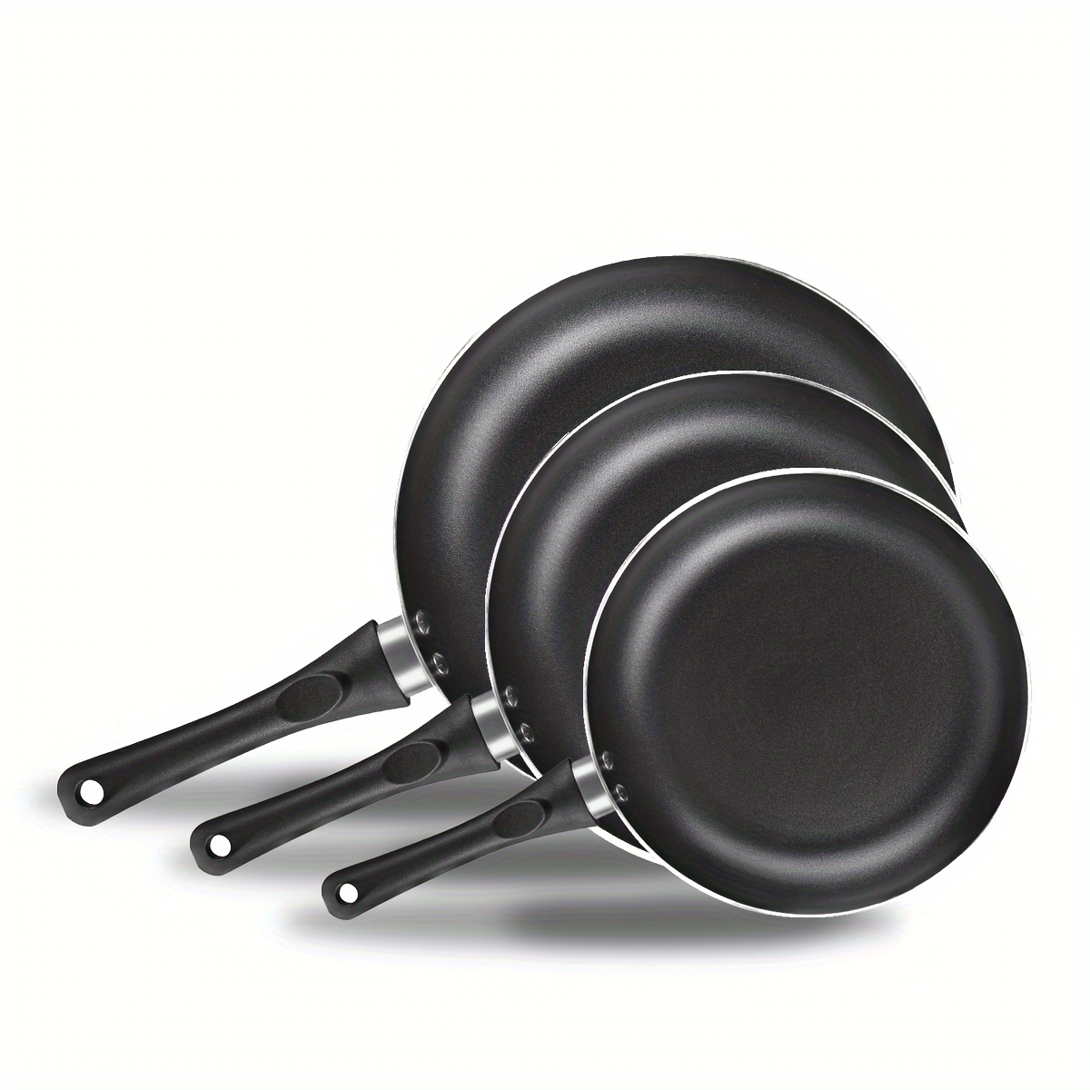 Orange Black Non Stick Dosa Tawa, Size: 5inch