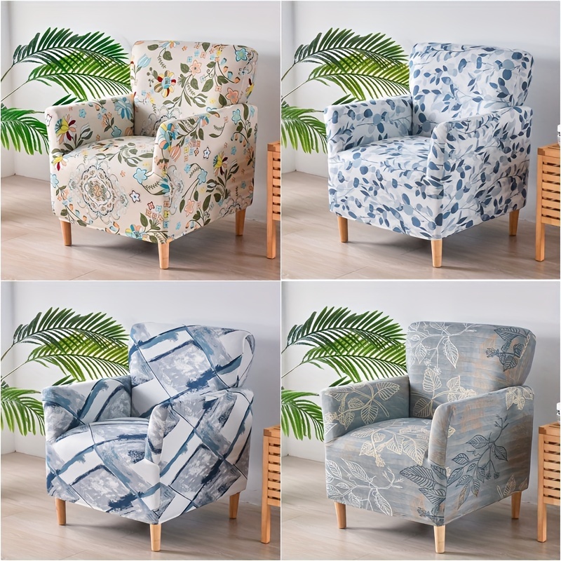Solid Color Gaming Chair Cover Soft Elasticity Polar Fleece Armchair  Slipcovers Computer Seat Chair Covers Stretch