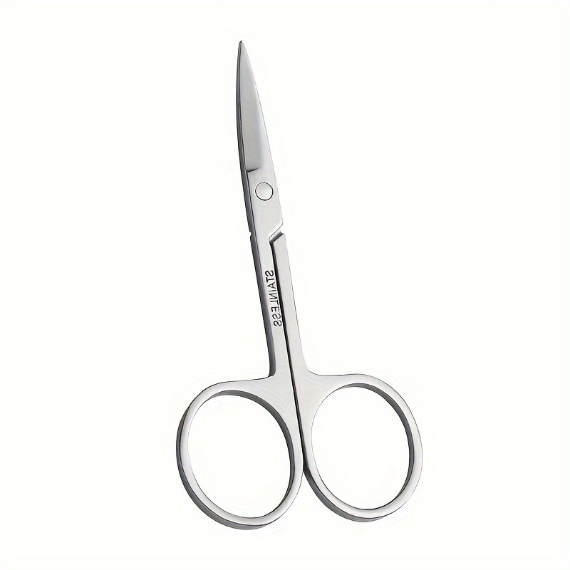 Bdeals New Ball Tipped Ear & Nose Hair Safety Scissors Shears 3.5 Stainless  Steel