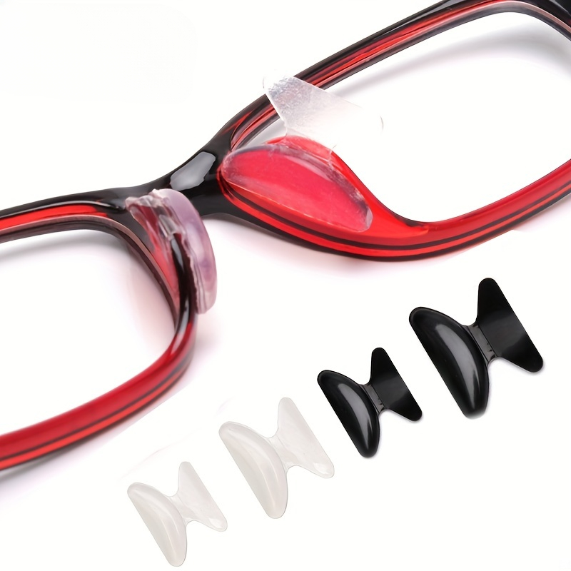 Puntas de patillas para anteojos, 16 pares de retenedores de silicona para  gafas, retenedores de manga antideslizantes para lentes de seguridad