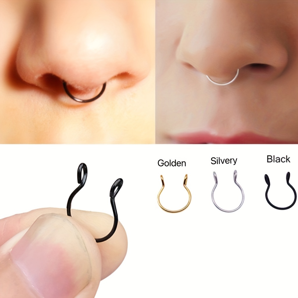 Fake septum sales piercing h&m