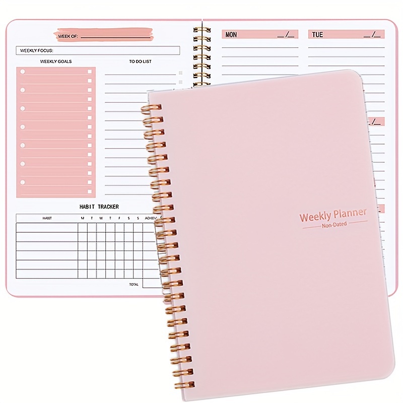  Cuaderno diario para escribir diarios simples engrosados para  estudiantes universitarios : Productos de Oficina