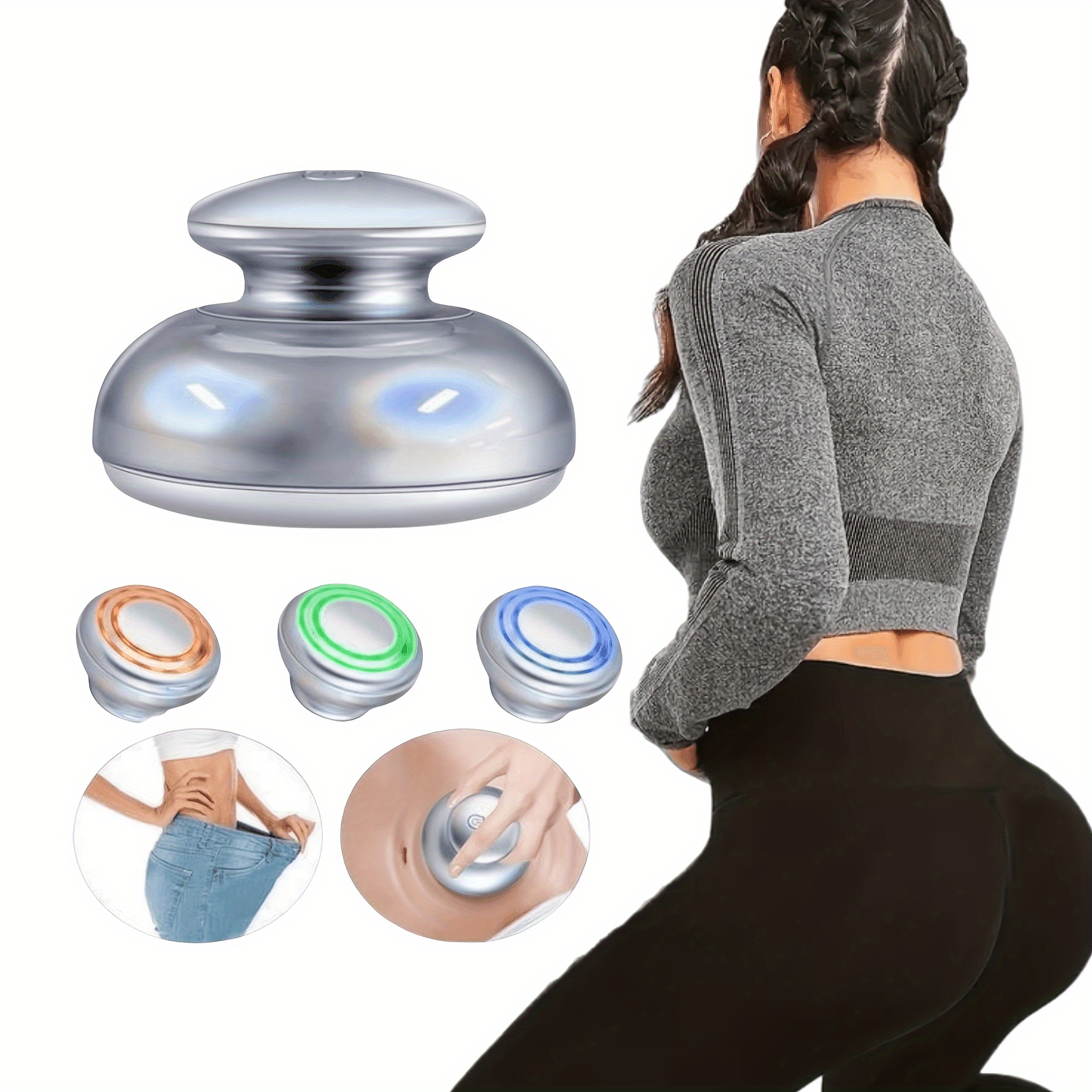 Electric Heating Breast Care Massager Increase Breast - Temu