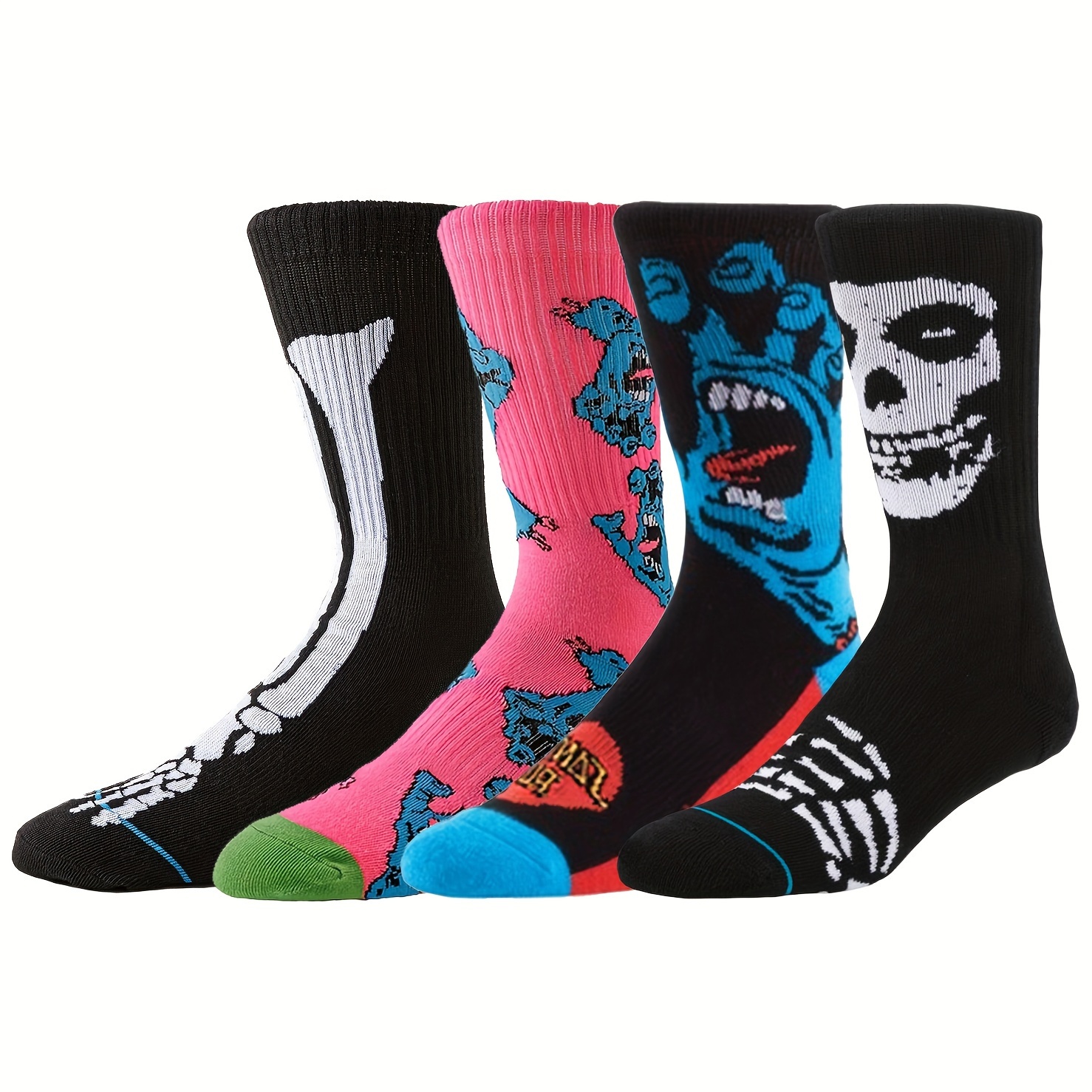 Men's Trendy Cartoon Penis Show Pattern Crew Socks Novelty - Temu