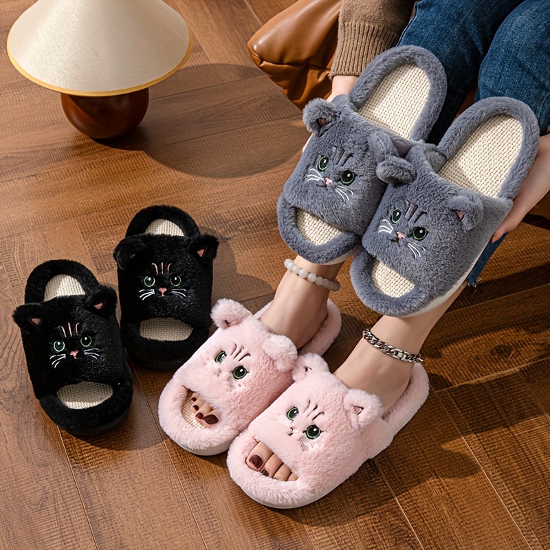 Donut discount cat slippers