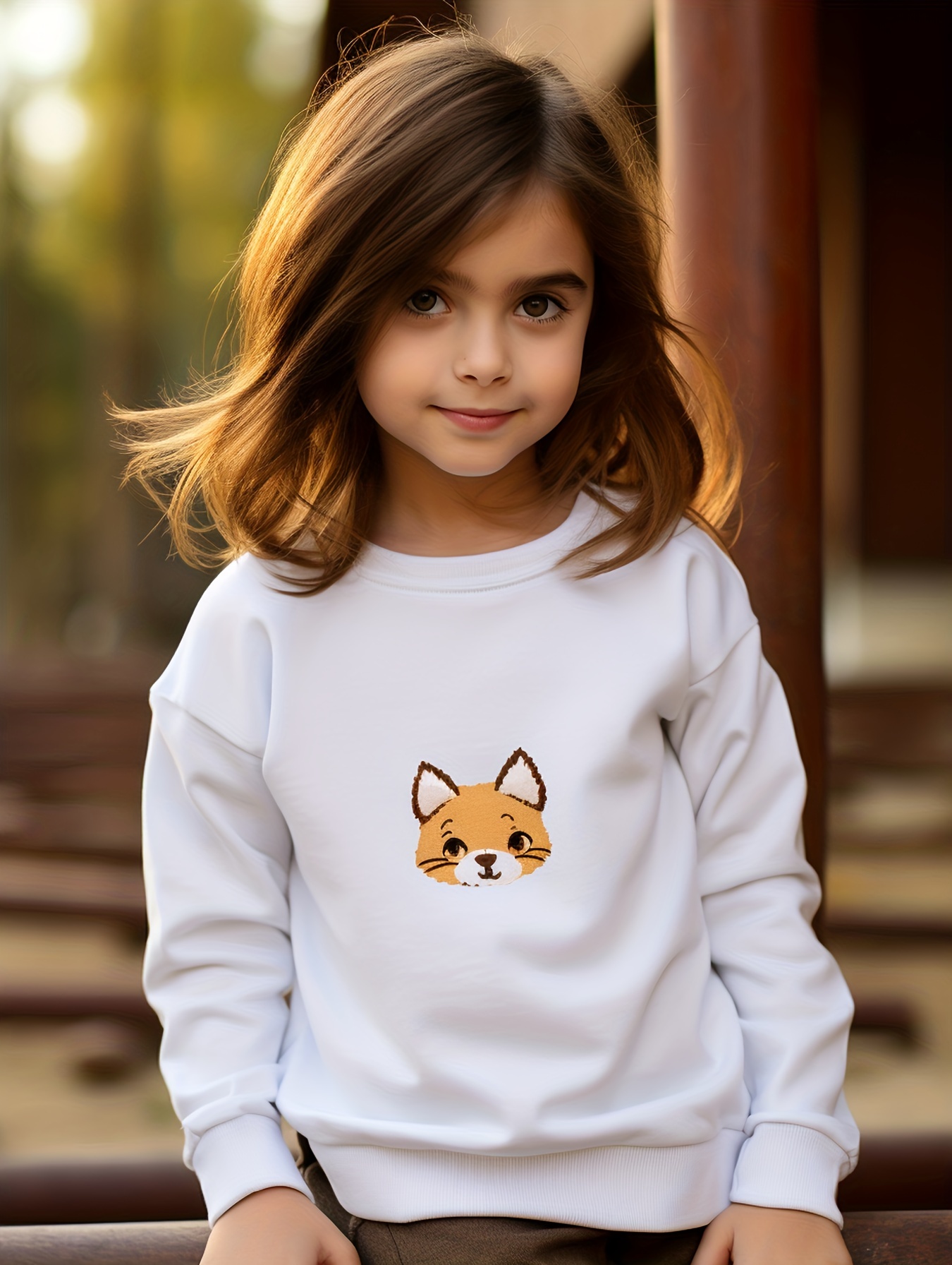 Girls Novelty Sweatshirts Cute Puppy Dog Animal Monster Temu