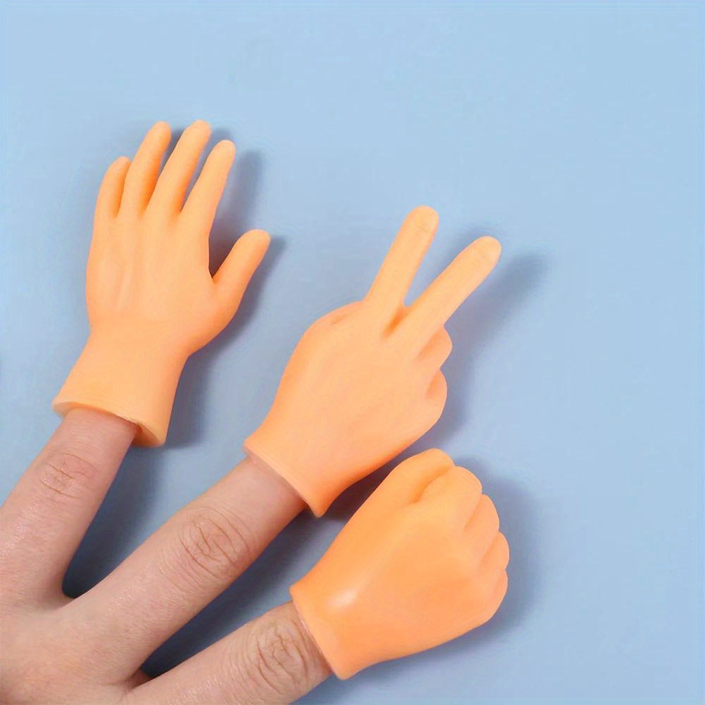 YunBey 12 Stück Mini Hand Kleine Hände für Finger Fingerpuppen