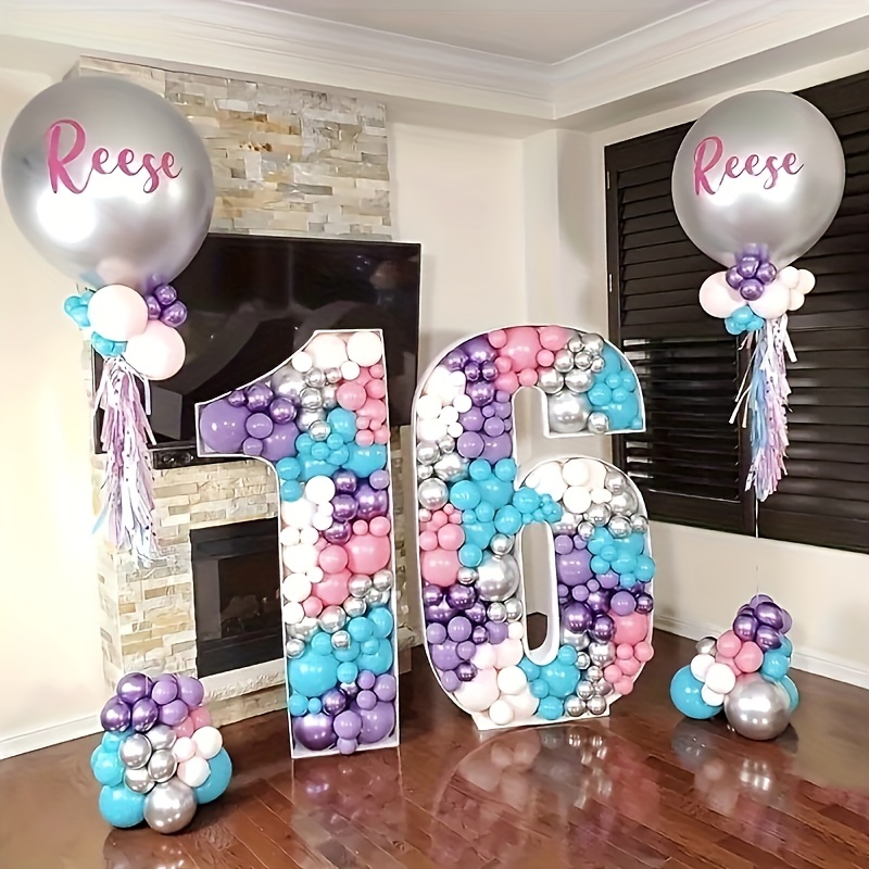 Multiple Sizes Decorative Free-Standing Alphabet Letters for Children Kids  Bedroom Wedding Birthday Party Home Decor (F, 10inch / 25.4cm)