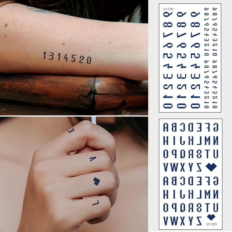 Transfer Temporary Tattoos For Men Women Printable Clear Tattoo