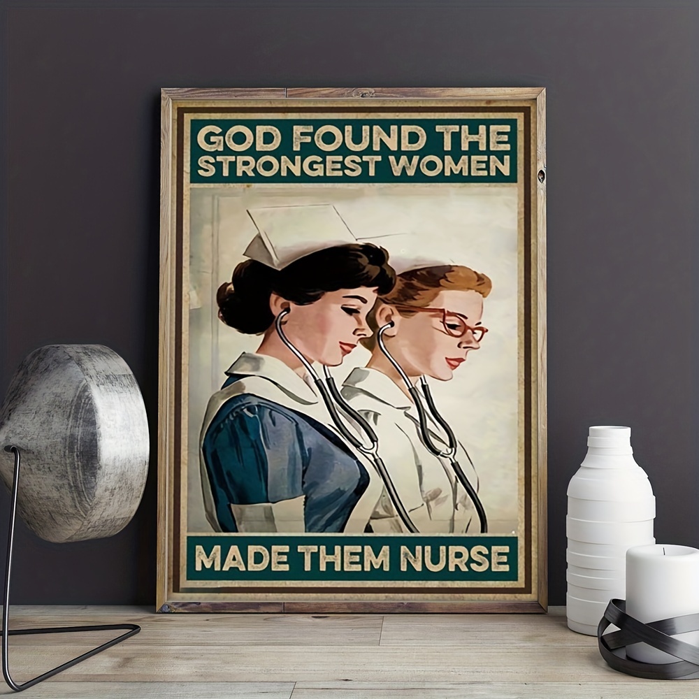 Affiche De La Fête Du Travail Avec Accessoires D'infirmière
