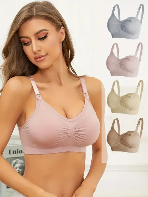 Nursing Gathering Bra Maternity Clothes for Pregnant Women Pregnancy Maternity  Bra Breastfeeding Lactation Maternal Underwear Things Bras – the best  products in the Joom Geek online store