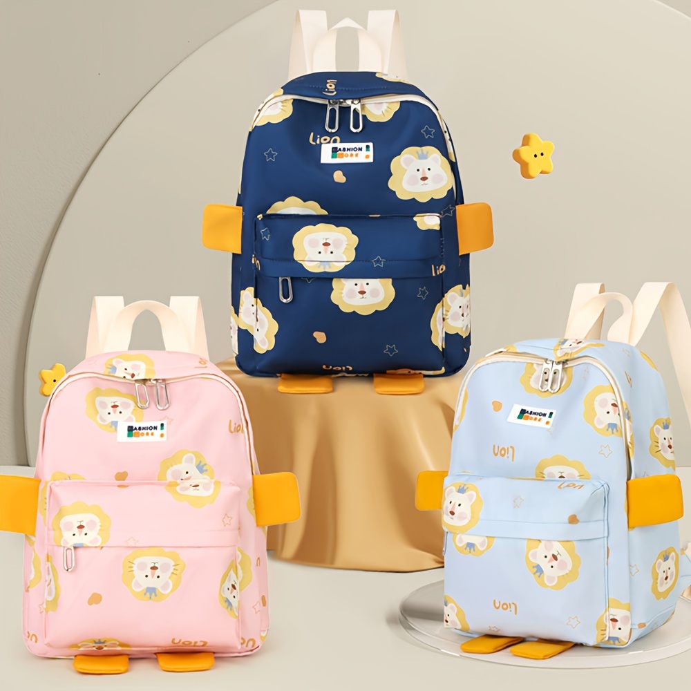 Mochila para niñas y niños, bonita mochila escolar de dibujos animados en  3D para bebé niña de 2 a 5 años (Owl)