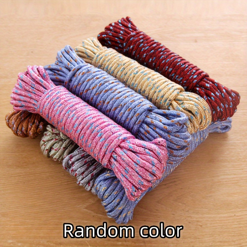 Natural Cotton Braided Rope Multipurpose Clothesline Diy - Temu