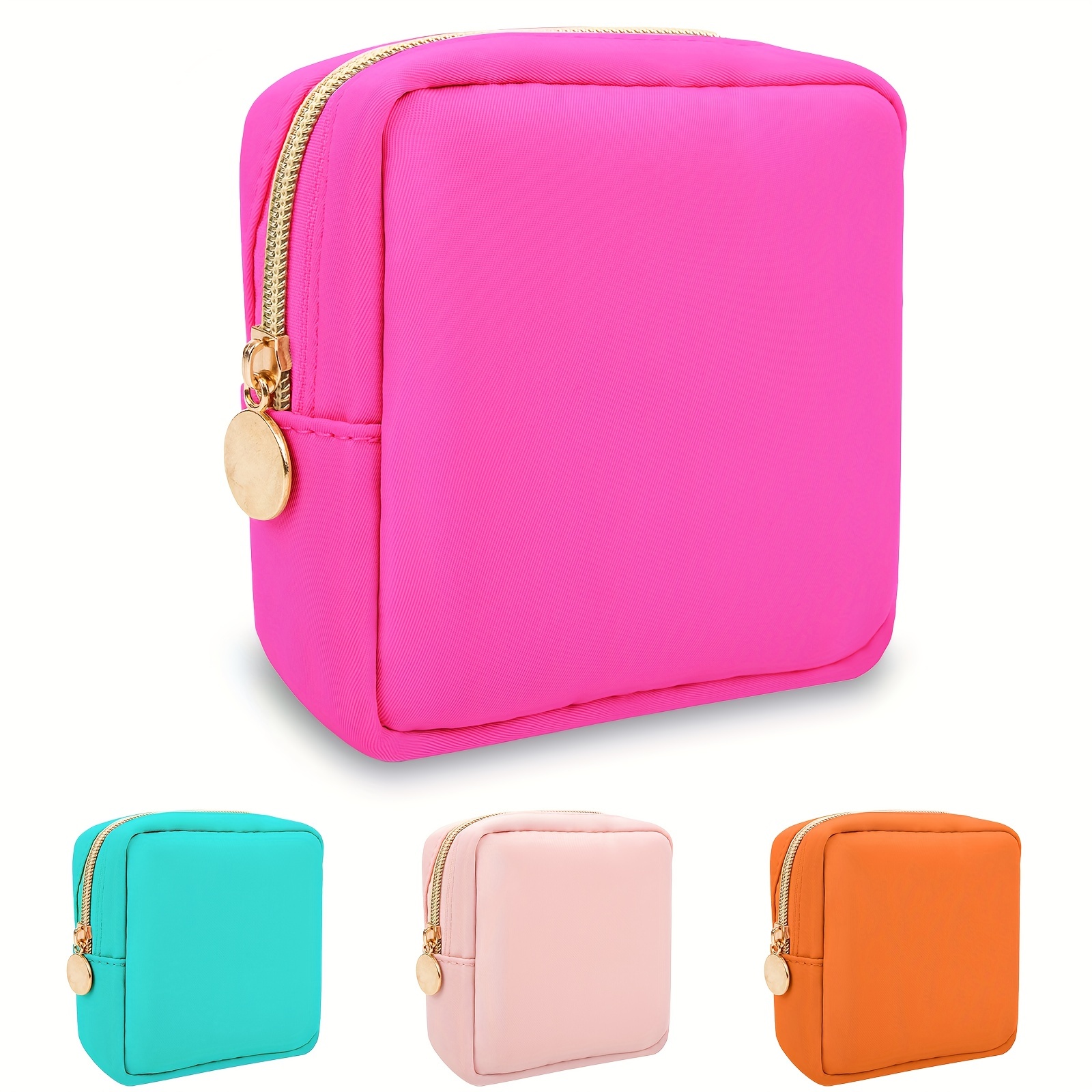 Mini Makeup Bag, Small Cosmetic Bag Compact Make Up Pouch Toiletry