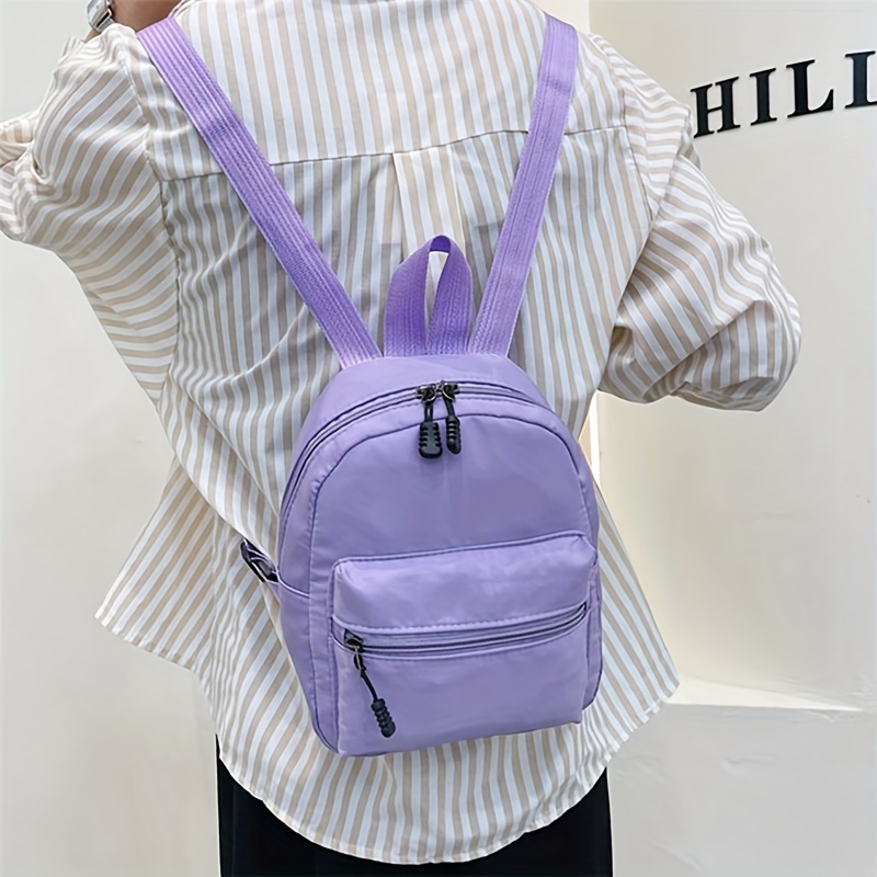 Mini Colorful Straw Backpack,striped Mini Backpack, Leisure Backpack - Temu