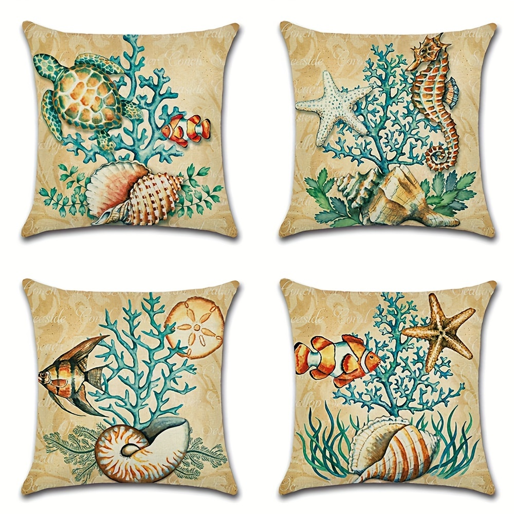 Pillow Cover Goldfish 