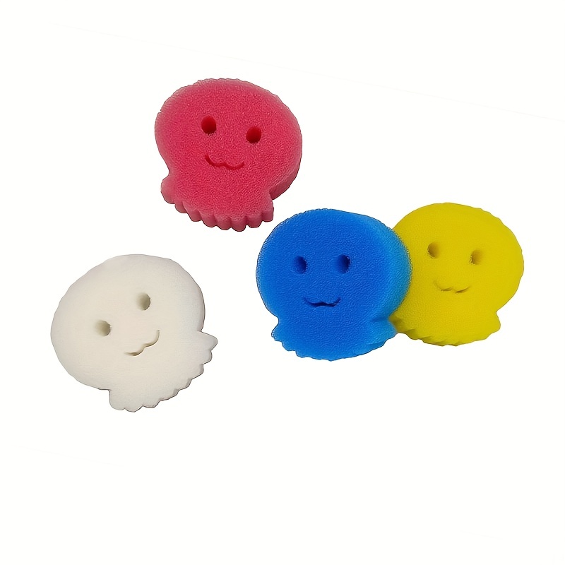 Scrub Daddy Colors Eponge Smiley Anti-Rayures, Eponge Vaisselle