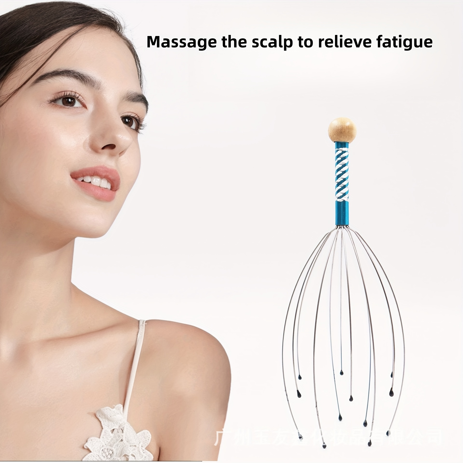 Aurgan Scalp Massager - Peigne de massage - massage du cuir