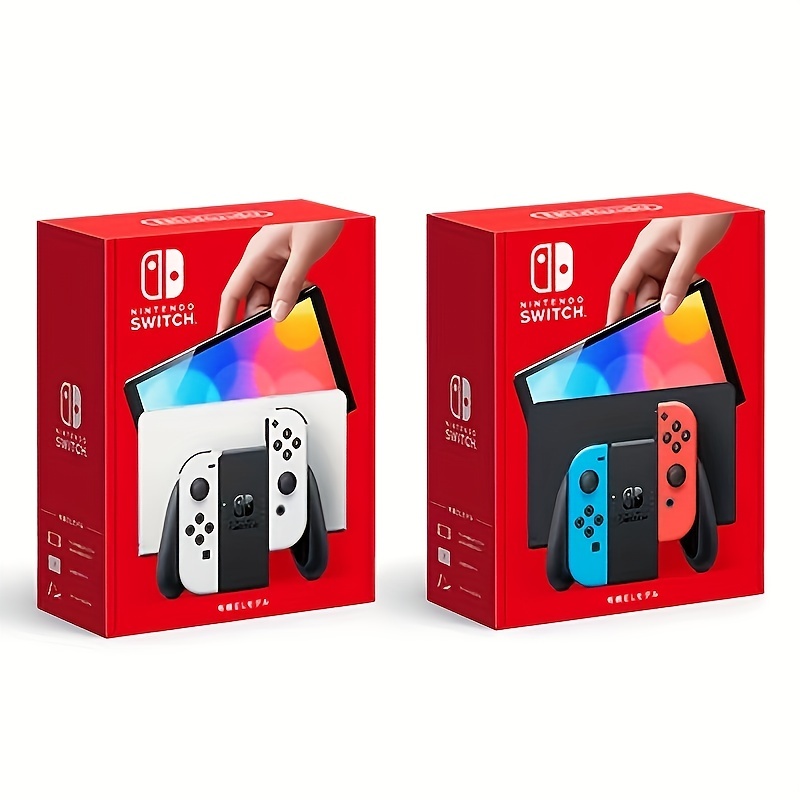 Nintendo Switch OLED White Set Blue and Red and Set OLED Splatoon 3 -  AliExpress