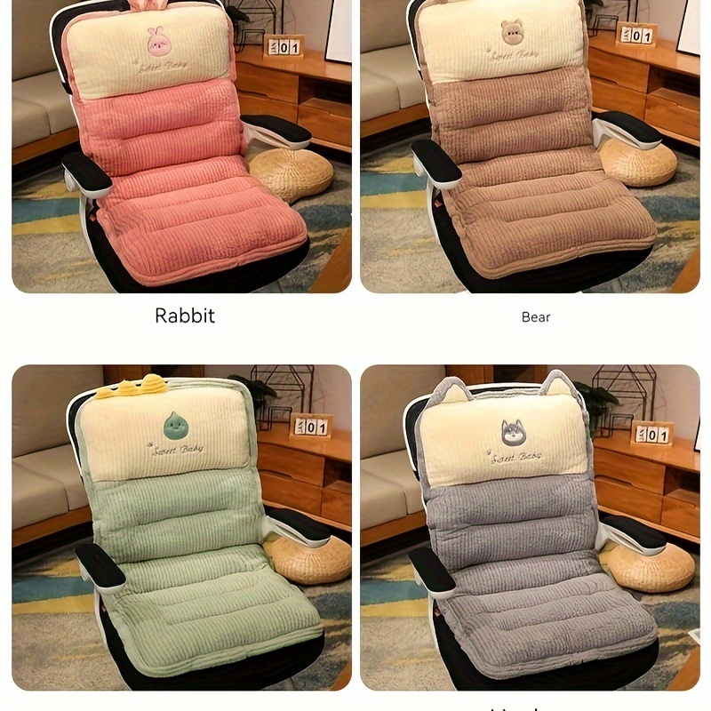 Imitation Rabbit Fur Full Encircling Seat Cushion One piece - Temu