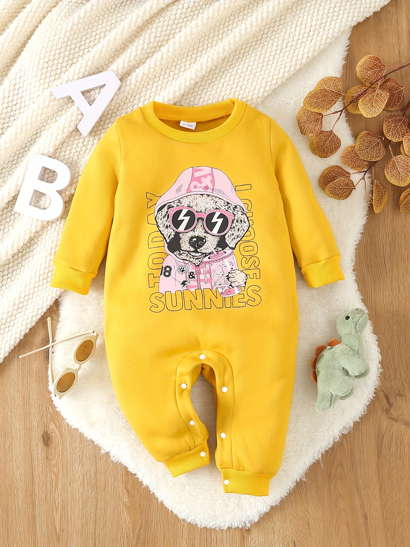 Dog print outlet baby grow