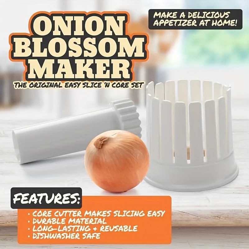 Easy Flowering Onion Cutter Cut Onion Flower Machine Blooming Onion Maker  Onion Flower Cutting Machine Onion Blossom Maker Set - AliExpress