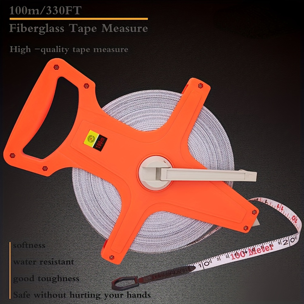 330 ft. x 1/2 in. Open Reel Measuring Tape