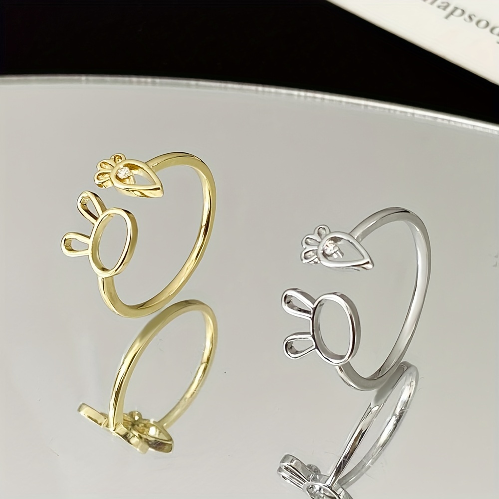 Mickey mouse initial on sale ring