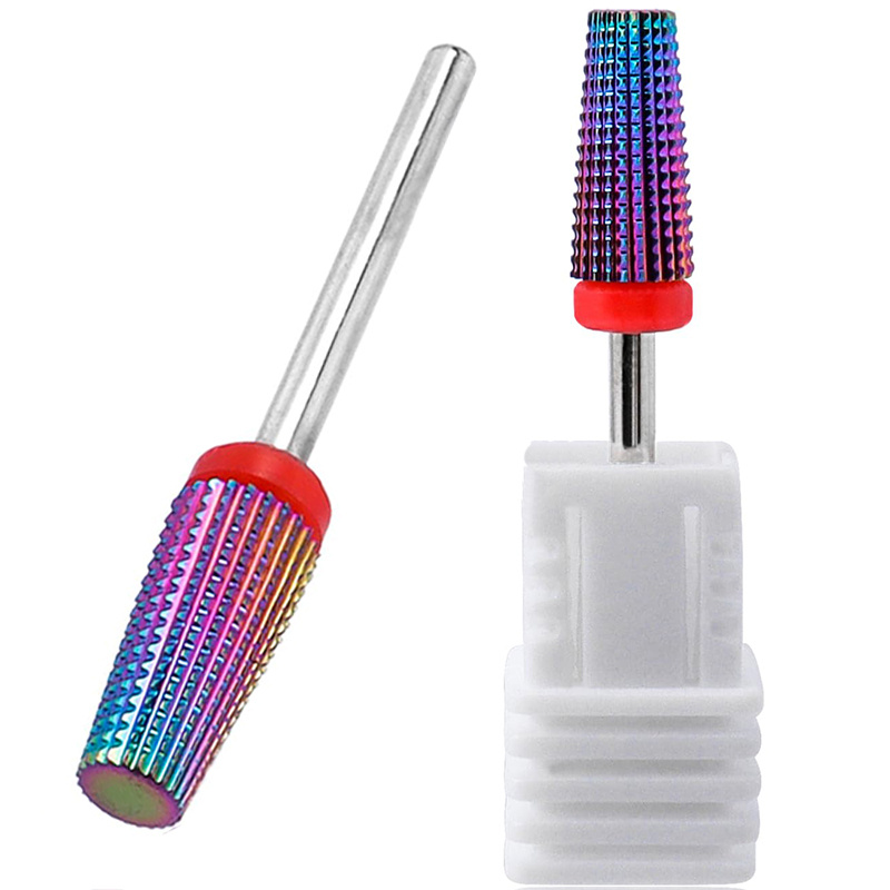 TEMU Fresa de uñas con vástago de 3/32 de , accesorio de herramienta para manicura y pedicura para removedor de cutículas y piel de uñas de gel