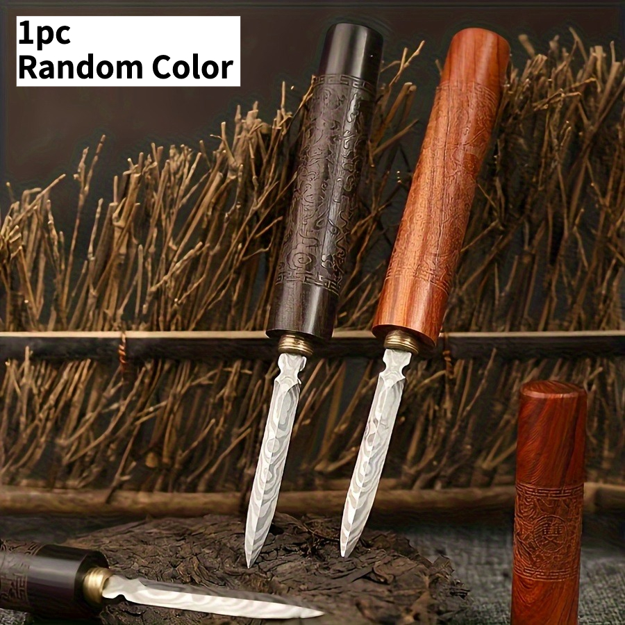 TEMU Tea Opening Tool, Indoor Layout Accessory For Players, Premium Stainless Steel - Random Color