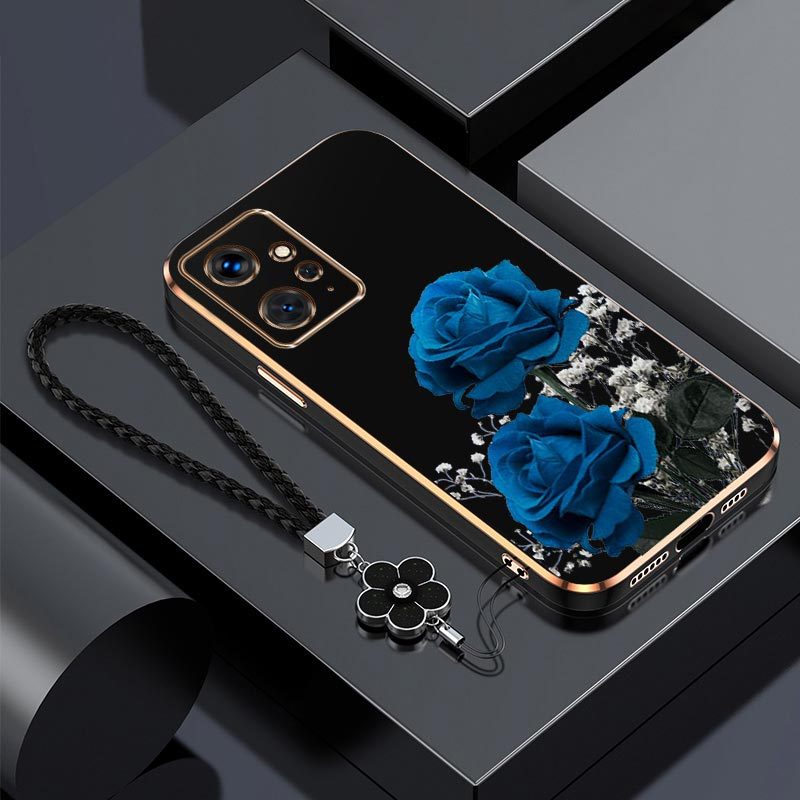 TEMU Phone Case: Rose For Redmi Note 12 4g Case Made From Electroplate Note12 Providing Shockproof Experience In Fashion