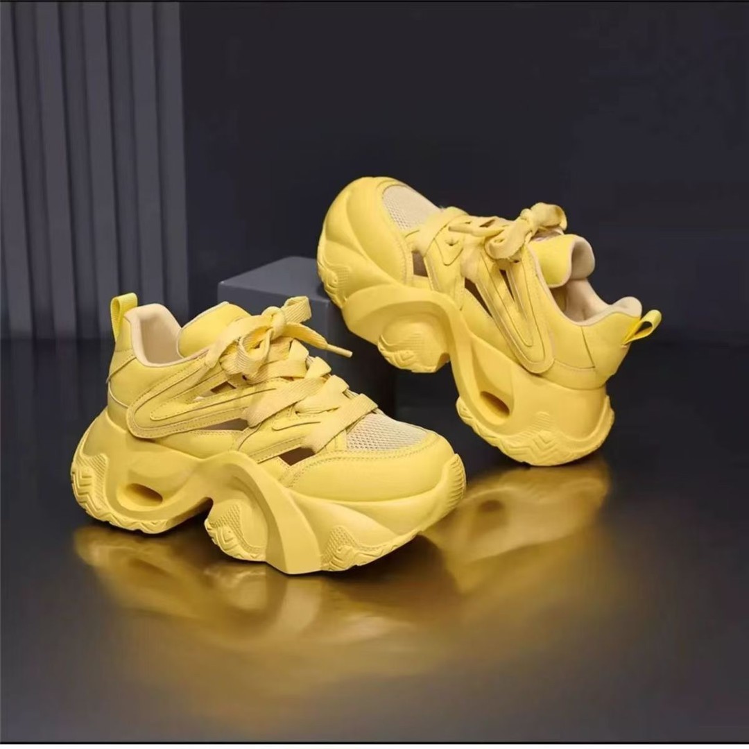 New Arrival 2026 Summer Chunky Sneakers For Ladies, Breathable& Versatile, Casual Sports Shoes For Students, Women Shoes