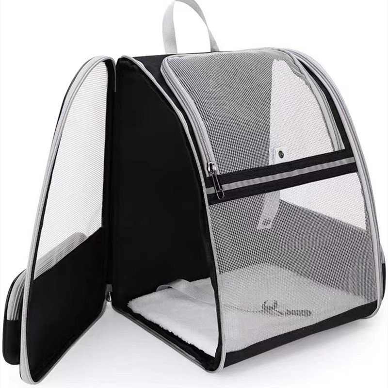 TEMU Backpack Designed Specifically For Cats And Dogs, Featuring Ventilation For Pet Supplies, Foldable For Travel, And Suitable For Hiking And