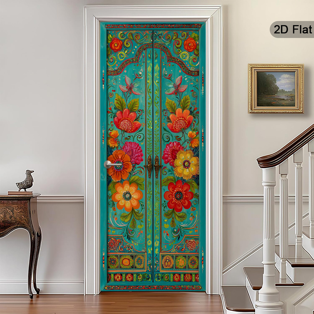 door stickers sold on Temu United States