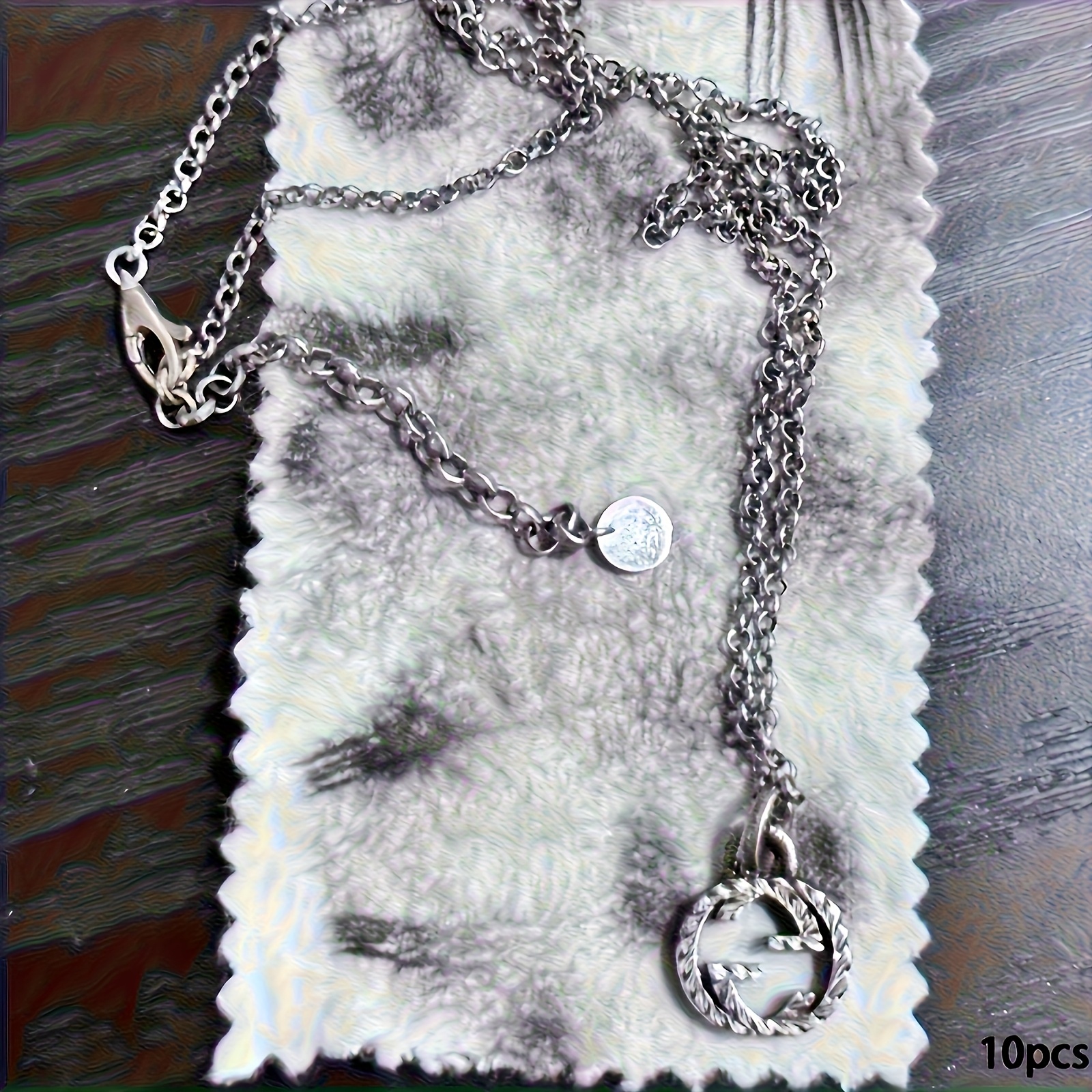 TEMU A Set Of 10 Polishing Cloths For Golden And Silvery Jewelry, Designed For Use Over A Year, Perfect For Cleaning Rings, Necklaces, Bracelets, And