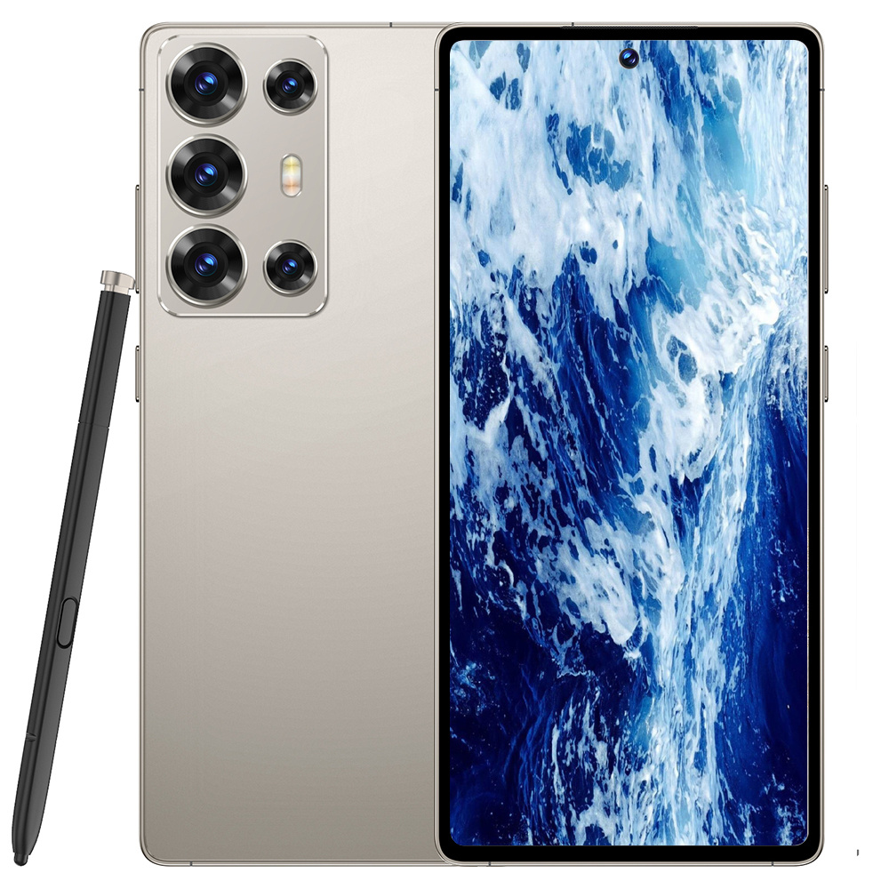 TEMU Nouveau appareil mobile débloqué Cadeau étudiant Écran HD 6.8' 4+64 Go Mémoire extensible Double SIM Double Multifonction Débloquage Ensemble