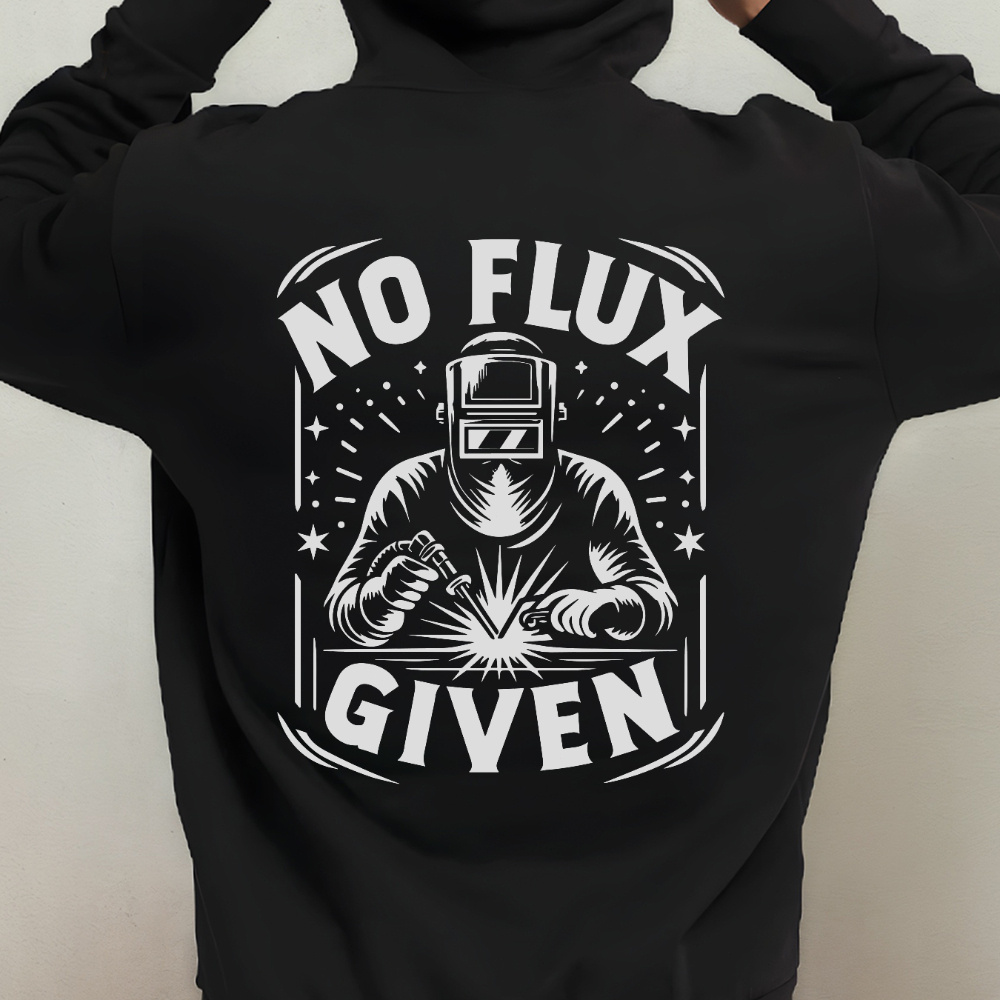 

Welder No Flux Men's Hoodie Welding Metalworker Gift