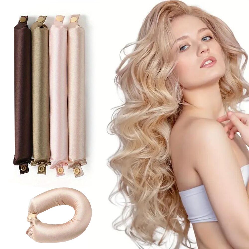 

Heatless Curling Rod Headband Curler Hair Rollers Lazy Soft Curlers Sleeping Flexi Rods Styling Tools