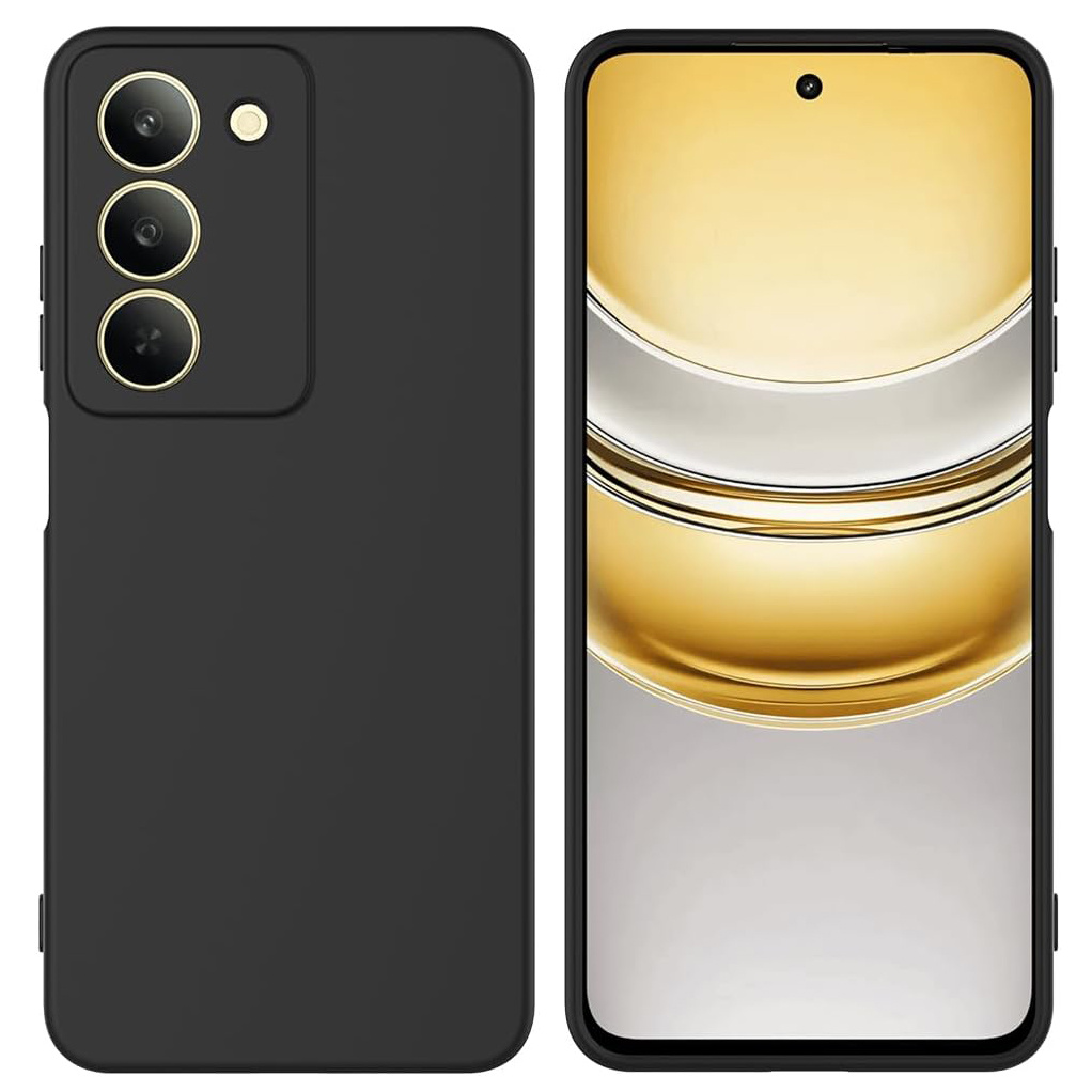 TEMU Чохол для телефону: для Realme 14X, тонкий гнучкий з захистом камери, матовий м'який захисний чохол