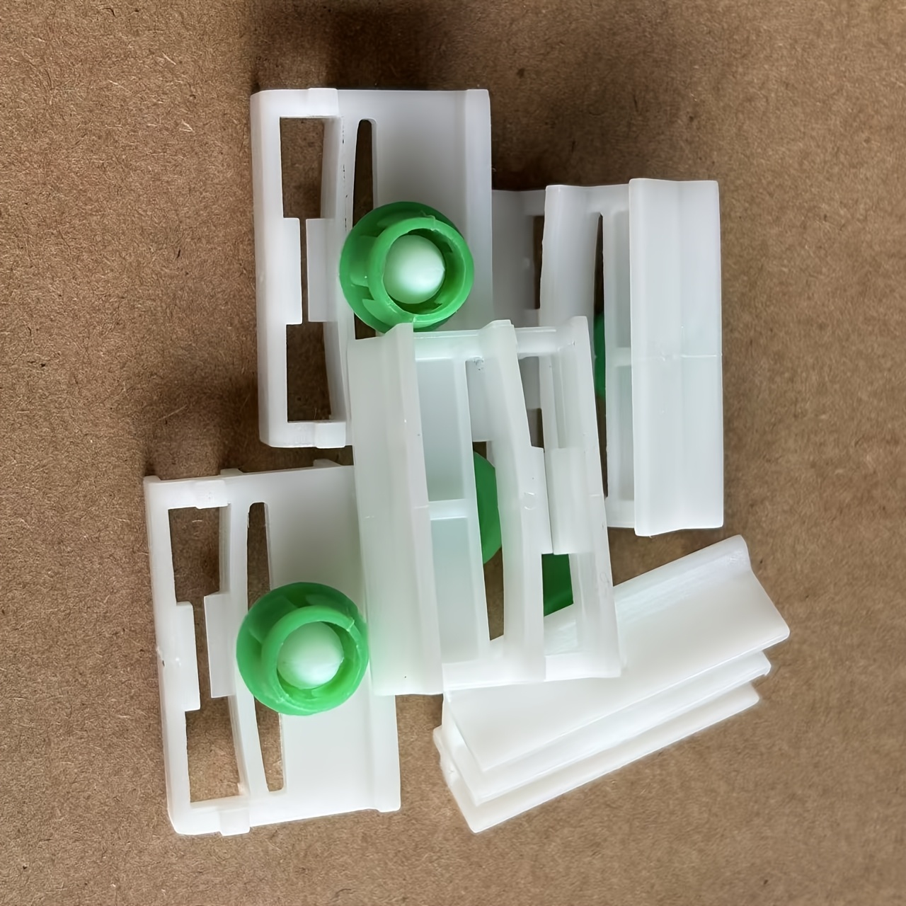 TEMU 5 Pack Compatible For E46/e90/e91/e92/e93 White Plastic Retainer Rings & Clips - Durable Door Sill, Pillar Trim Fasteners, Car Panel Clips