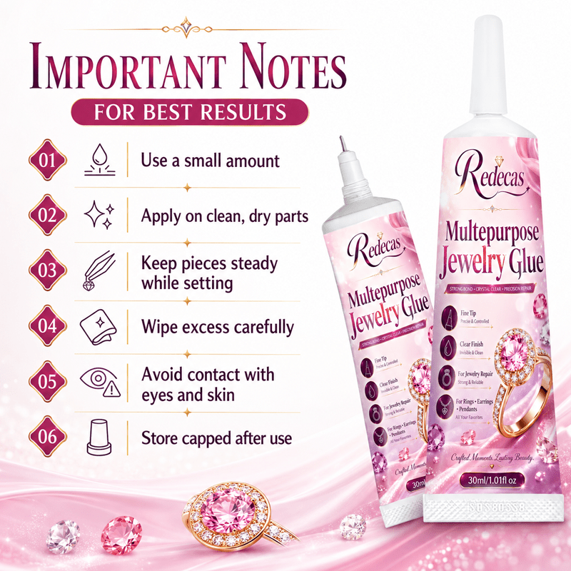 Jewelry Making Glue - Nail Art and Accessory Crafting Tool
